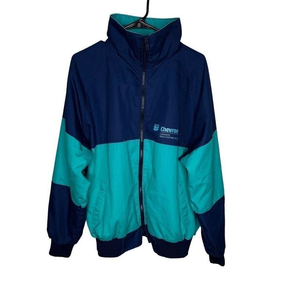 American Vintage 80s Chevron Jacket XL - Picture 1 of 6